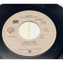 Hazard Love Letters 45 Pop Promo 1983 Warner Brothers 7-29755 - $10.48