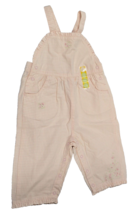 Vintage 2003 Gymboree Baby Playroom Pink White Gingham Ruffle Overalls 3-6 NWT - $34.64