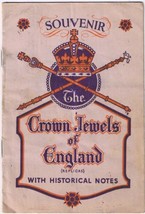Souvenir Crown Jewels Of England Historical Notes - £2.86 GBP