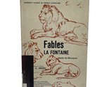 La Fontaine: Fables Odette De Mourgues Barron&#39;s Educational Series RARE ... - $39.59