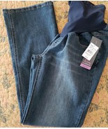Oh Baby by Motherhood ~ Women&#39;s Size Large ~ Bootcut ~ Maternity Blue Jeans - $864.04 MXN