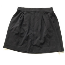 MADEWELL Womens Skirt Black BISTRO Mini Pleated Stretch Size 0 - $12.47