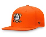 Anaheim Ducks Fanatics Fitted 7 1/4 Orange Hat New  - $32.71