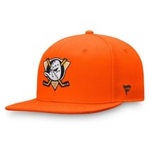 Anaheim Ducks Fanatics Fitted 7 1/4 Orange Hat New  - £26.08 GBP