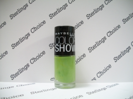 Maybelline Color Show Nail Polish #340 Go Go Green - £4.42 GBP