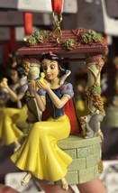 Disney Parks Princess Snow White Holiday Ornament NWT NEW 2024 Bird Squi... - £30.36 GBP