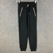 Galaxy Sweatpants Women&#39;s Small NWD Black Cotton Blend Drawstring Stretch S - $16.14