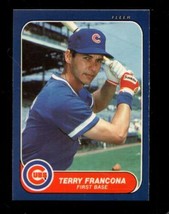 1986 Fleer Update #U-43 Terry Francona Nmmt Cubs *X90971 - £1.92 GBP