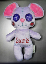 Handmade Plush Cocomelon Mouse Momo Toy 8.5&quot; Tall Safe Personalizable Ad... - $32.67