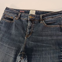 St. John's Bay Quality Apparel Denim Straight Leg Women's Blue Jeans Size 14P image 5