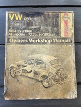Haynes VW Volkswagen 1200 Beetle 1954-1966 All Models Owner&#39;s Repair Manual - $187.65 MXN