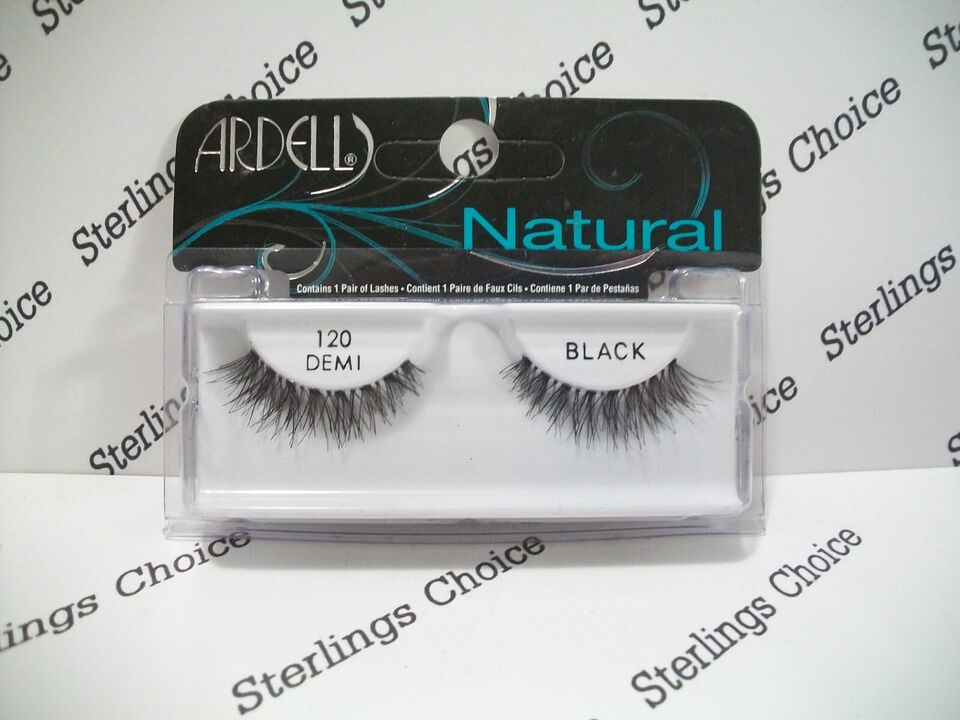 Ardell Natural Eye Lashes #120 Demi Black - $6.03