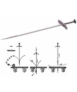 C.S.Osborne . No. 417 - Tufting Needle ( MPN# 64386) &amp; No. 418 - Tufting... - $58.83
