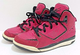 Nike JORDAN Flight SC2 Gym Basketball Shoes Youth 2 Cherry Sneaker Red / Pink - £15.07 GBP