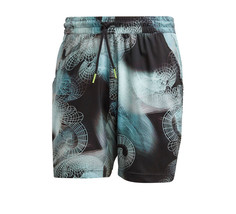 Adidas Printed AeroReady Ergo Pro Shorts Men&#39;s Tennis Pants Asian Fit NWT HZ3261 - £61.26 GBP
