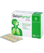 3 box GeloMyrtol forte 300 mg 100 caps for cough and runny nose, 3×100 capsules - $194.23 CAD