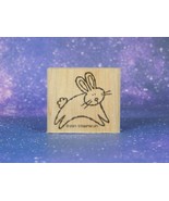BUNNY RABBIT, Mounted Rubber Stamp by Stampin&#39; Up!  Easter, Farm Animal,... - $5.69