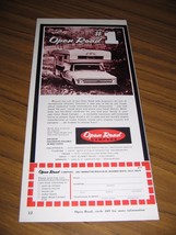 1969 Print Ad Open Road Pickup Truck Campers Redondo Beach,CA - $10.54