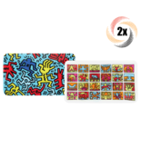 2x Trays Keith Haring Exclusive Glass Smoking Rolling Tray | Variety Mix... - $146.28 CAD