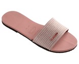 Havaianas Women Slide Sandals You Malta Metallic Size US 11M Crocus Rose... - $32.67