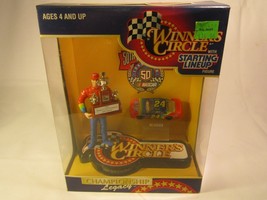Winner&#39;s Circle 1:64 Scale Car #24 &amp; Figure Jeff Gordon 1998 Championship [Z165] - £8.76 GBP