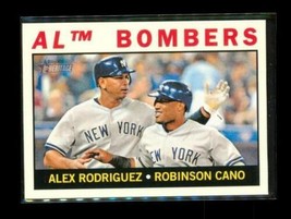 2013 Topps Heritage Al Bombers Baseball Trading Card #331 Rodriguez Cano Yankees - £6.65 GBP