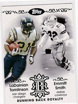 Tomlinson / Smith   2007 Topps &quot;Running Back Royalty &quot; Card # RBR-LSM Near Mint - $1.88