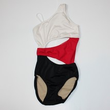 Secon Skin Costumes &amp; Dancewear Girl&#39;s Parker Tri-Color Leo Leotard size CL - $69.99