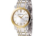 Burberry BU1359 Heritage White Dial Two Tone Stainless Steel Women&#39;s Watch - £292.88 GBP