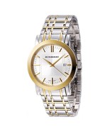 Burberry BU1359 Heritage White Dial Two Tone Stainless Steel Women&#39;s Watch - £289.09 GBP