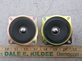 23PP40 PAIR OF AIWA SPEAKERS, 2&quot; NOMINAL, SOUND GREAT, 88-MS5-605-01, VE... - £7.40 GBP
