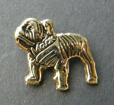 Marine Dog Mack Gold Color Lapel Pin Badge 7/8 Inch - £4.27 GBP