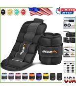 Comfort Fit Adjustable Ankle Weights - Perfect for Home Gym &amp; Physical T... - $83.91 CAD