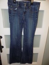 American Eagle Stretch Artist Flare Jeans Size 8 Long Women's - $26.10