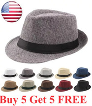Men's Bently Semi Crushable Fedora Briad Straw Hat Leonardo LE237 Royal Blue image 13