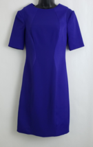 Ted Baker London Women&#39;s Dress Purple Exposed Back Gold Zipper Size 1 (US 0-2) - £140.90 GBP
