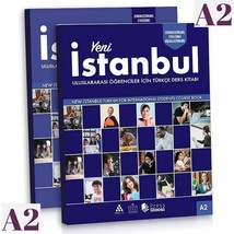 NEW ISTANBUL A2 Easy Turkish Book Yeni istanbul Beginner Online QR Code - £33.92 GBP
