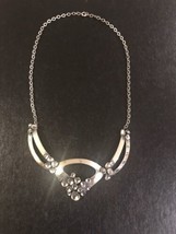 antique Art Deco sterling silver necklace 16” - $350.01