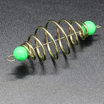 5Pcs Spring Olive Lure Stainless Steel Feeder Fishing Bait Spring Lure Inline Ha - £41.71 GBP
