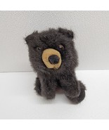 Folkmanis 9&quot; Baby Black Bear Plush Hand Puppet Folktails Furry Folk - $13.08