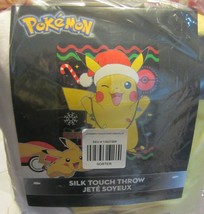 Pokemon Pikachu Plush Blanket Throw Northwest Company NEW - £82.56 GBP