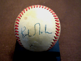 KIRK GIBSON DETROIT TIGERS ROOKIE SIGNED AUTO VTG GAME USED OAL BASEBALL... - £308.13 GBP