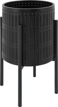 Planters Contemporary Ridged Black Set 2 Iron - $499.00