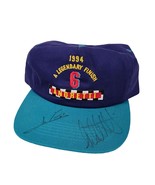 Mario Andretti Signed 1994 A legendary Finish Baseball Hat #6 Texaco Rac... - $66.38 CAD