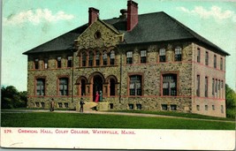 Chemical Hall Colby College Waterville Maine ME 1905 UDB Postcard - £2.93 GBP