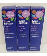 Live Better Baby Cheek Balm With Jojoba Oil Nourishes Skin Exp. 02/25 - £10.30 GBP