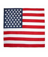 Cotton USA Flag Bandanas, Traditional USA - £2.77 GBP