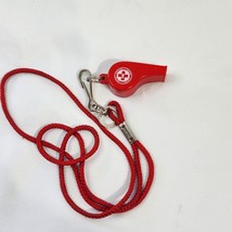 Adolph Kiefer Water Safety Lifeguard Whistle cork ball vintage - £11.03 GBP