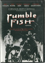 Rumble Fish Matt Dillon Mickey Rourke Diane Lane Vincent Spano R2 Dvd - £10.19 GBP