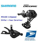 NEW Shimano Deore 1x11 Speed  M5100 2pcs Rear Derailleur + Right Shifter... - €46,08 EUR